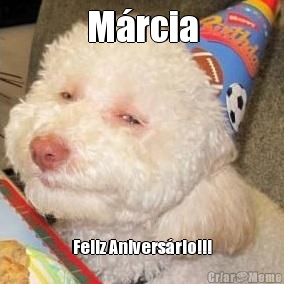 Mrcia Feliz Aniversrio!!!