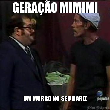 GERAO MIMIMI UM MURRO NO SEU NARIZ