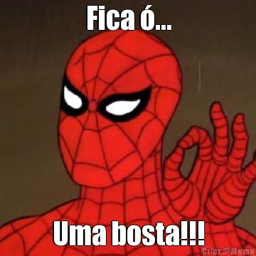 Fica ... Uma bosta!!!