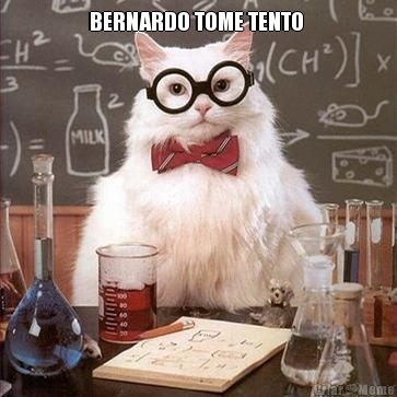 BERNARDO TOME TENTO 

 