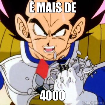  MAIS DE 4000