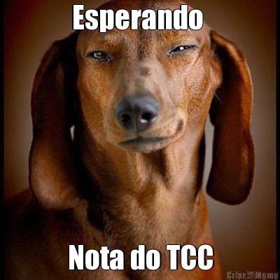 Esperando  Nota do TCC