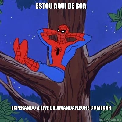 ESTOU AQUI DE BOA ESPERANDO A LIVE DA AMANDAFLEURE COMEAR