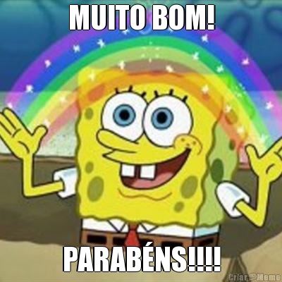 MUITO BOM! PARABNS!!!!
