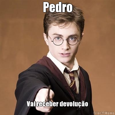 Pedro Vai receber devoluo