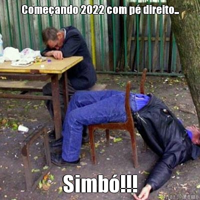 Comeando 2022 com p direito... Simb!!!