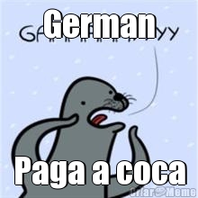 German Paga a coca