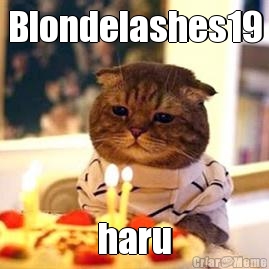 Blondelashes19 haru