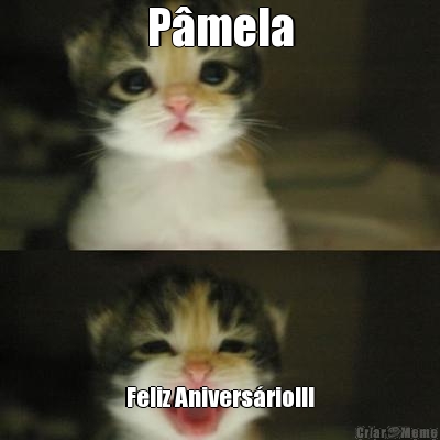 Pmela Feliz Aniversrio!!!