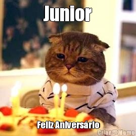 Junior Feliz Aniversrio