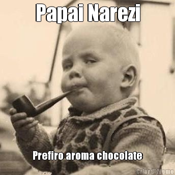 Papai Narezi Prefiro aroma chocolate