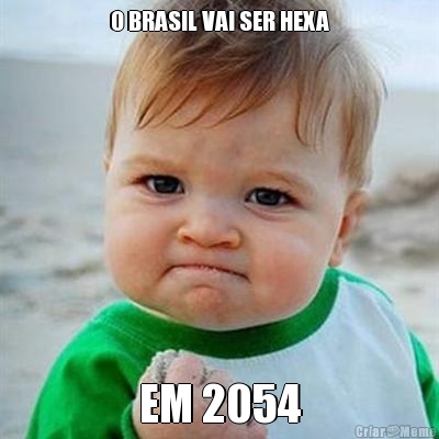 O BRASIL VAI SER HEXA EM 2054