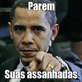 Parem Suas assanhadas