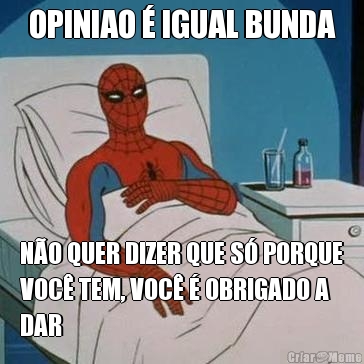 Memes - Spiderman Hospital - Desenhos Animados - Homem Aranha - Página 2 -  