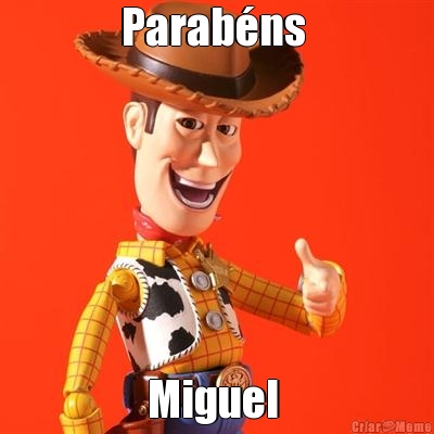 Parabns  Miguel 