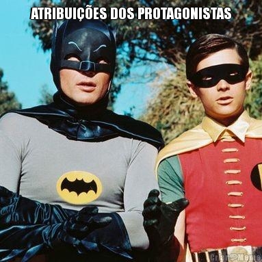 ATRIBUIES DOS PROTAGONISTAS 