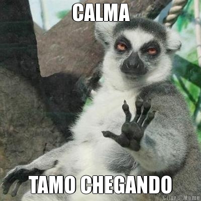 CALMA TAMO CHEGANDO