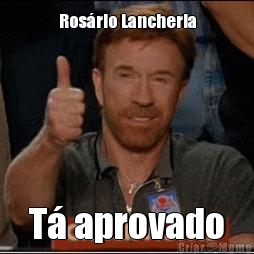 Rosrio Lancheria T aprovado
