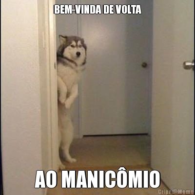 BEM-VINDA DE VOLTA AO MANICMIO