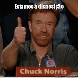 Estamos  disposio 