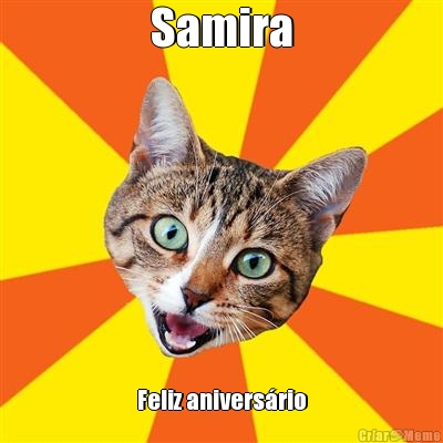 Samira Feliz aniversrio