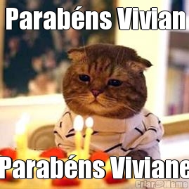 Parabns Vivian Parabns Viviane