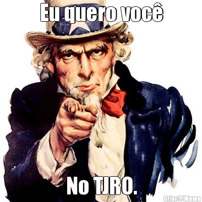 Eu quero voc No TJRO.