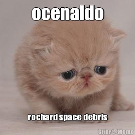 ocenaldo rochard space debris