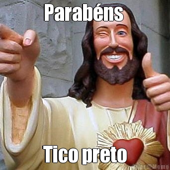 Parabns  Tico preto