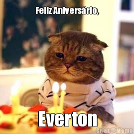 Feliz Aniversrio, Everton