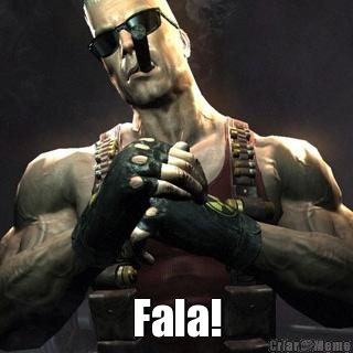  Fala!